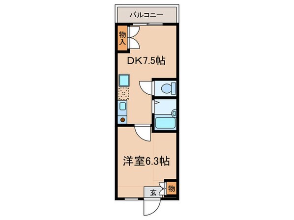 ＭＯＤＥＲＡＴＯの物件間取画像